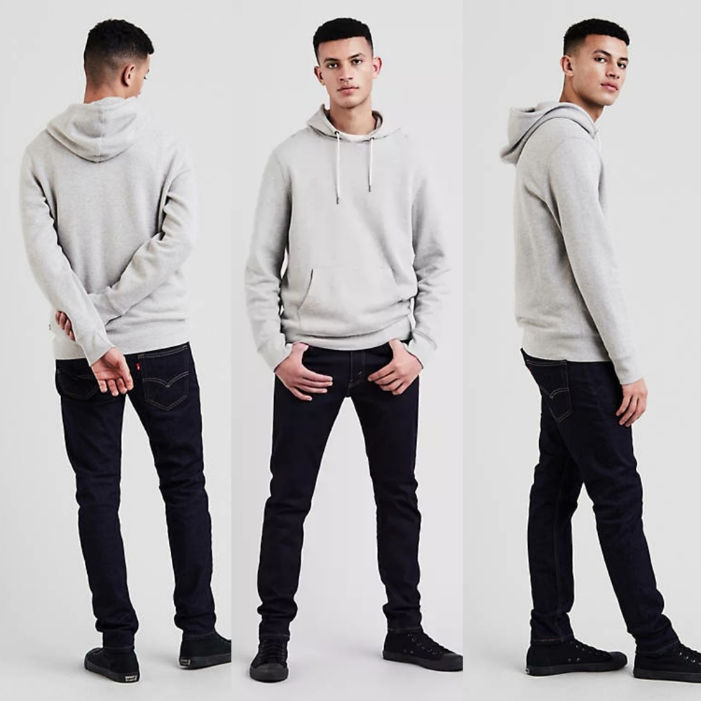 Men's Levi's Strauss Black Jeans